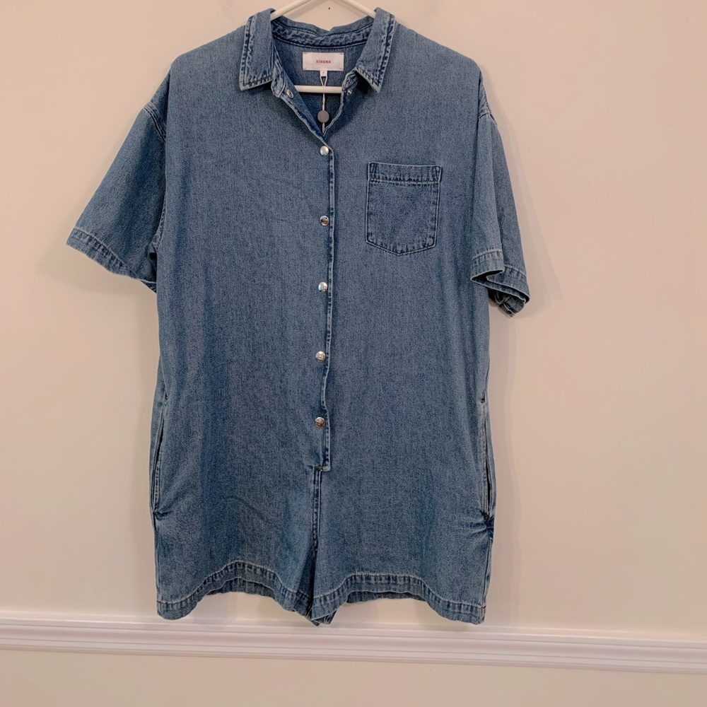 Xirena Andie Denim Romper